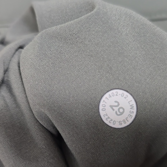 Lululemon City Sleek Slim-Fit 5 Pocket High-Rise PantGrey Sage / Grey Sage - Picture 11 of 14